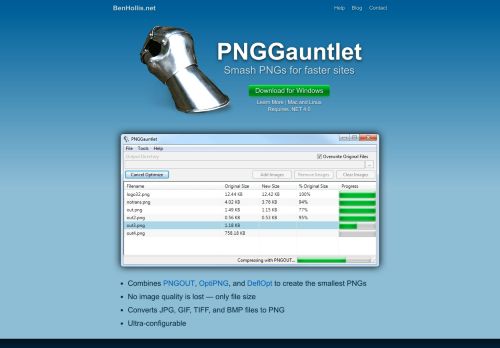 Optimise your images